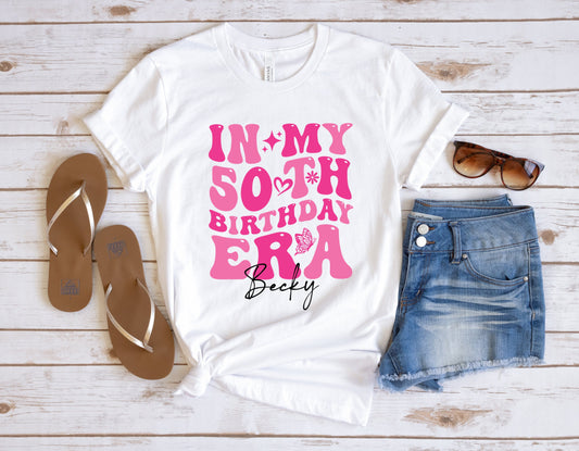 Personalized Birthday Shirt for Any Age, Perfect for Birthday Celebrations