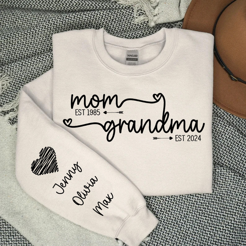 Großmutter Vermächtnis Shirt – Personalisiert mit Titel & Jubiläumsjahr