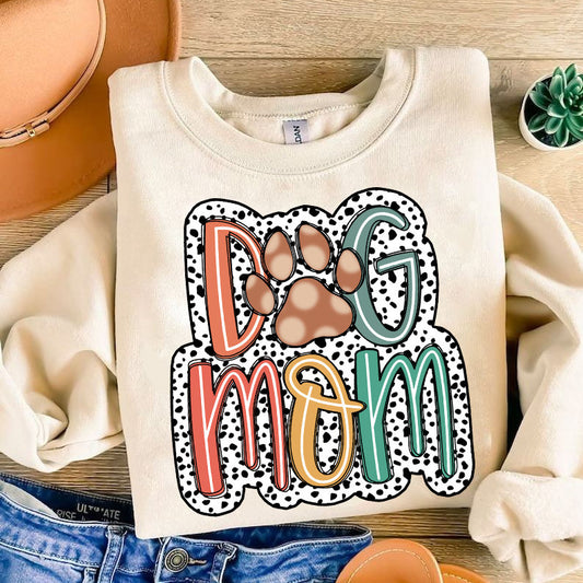Dog Mom Design with Dalmatian Dots – Perfect Gift for Dog Lovers