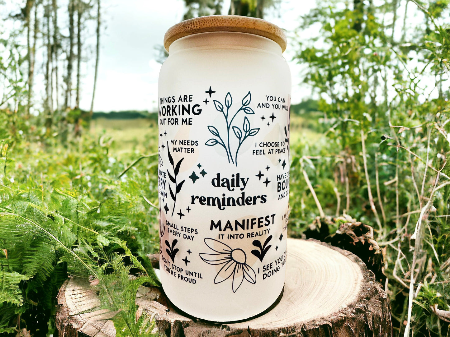 Personalisierte Affirmationen Tasse - Motivations- und Angstlinderungs-Geschenk