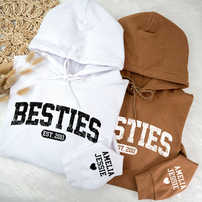 Personalized Bestie Gift with Special Year, Perfect for BFFs