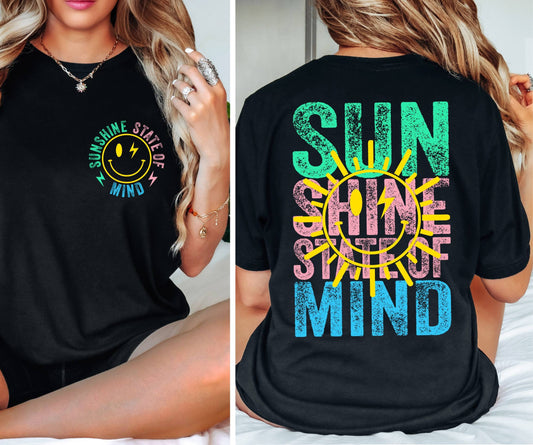 Retro Sunshine State of Mind Geschenk für Sommerliebhaber
