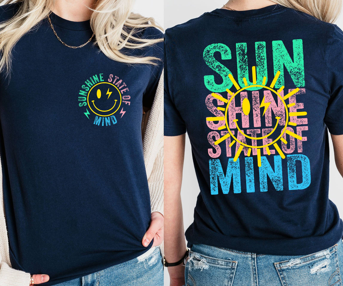 Retro Sunshine State of Mind Geschenk für Sommerliebhaber