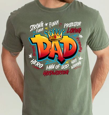 Best Dad Ever Design for Father's Day, Retro Style