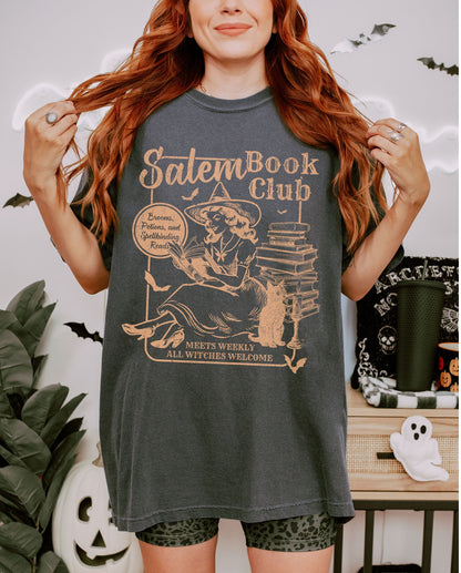 Retro Salem Buchclub - Perfektes Geschenk für Bücherliebhaber zu Halloween