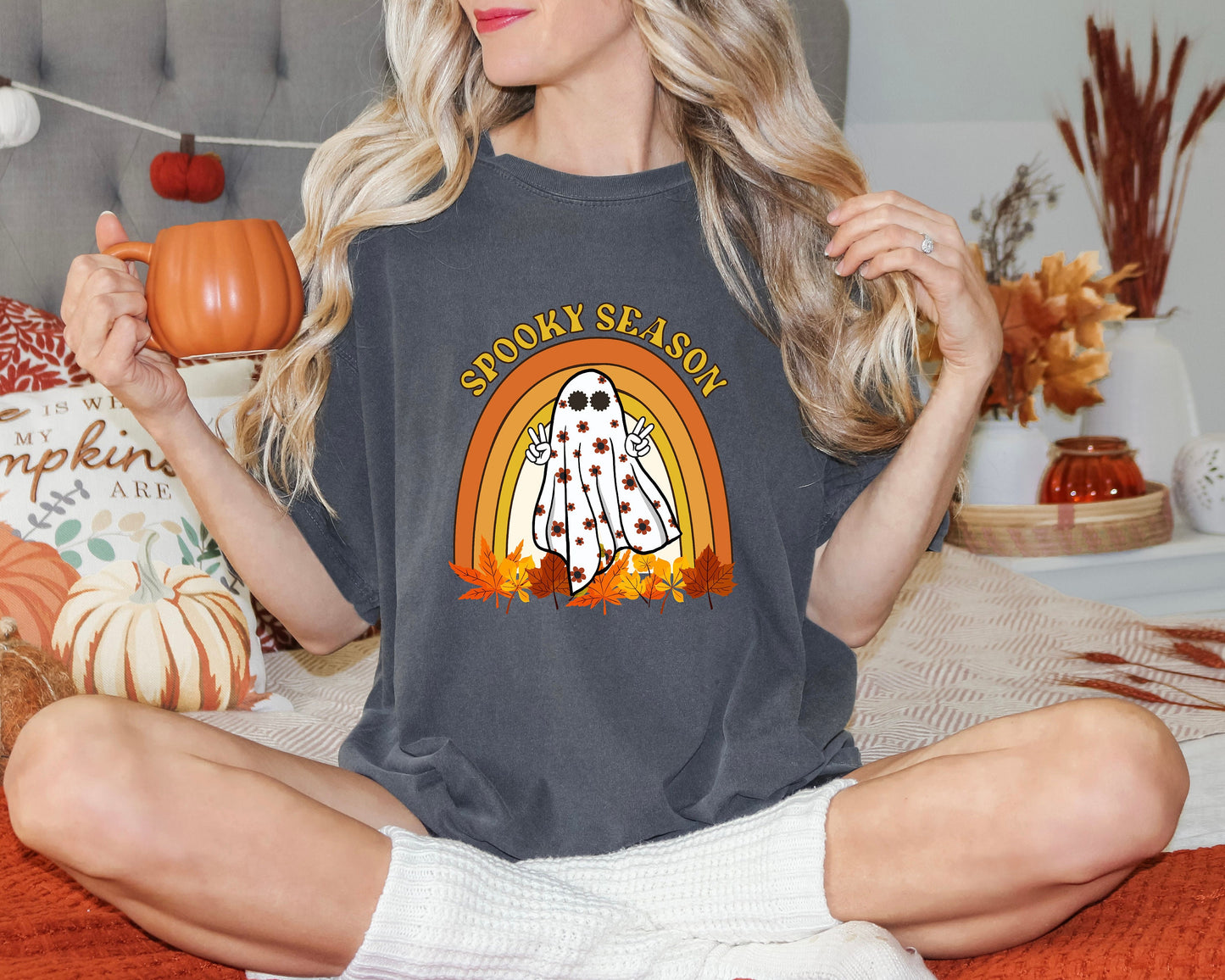 Vintage Halloween Spruch Shirt für Nostalgische Herbstliebhaber