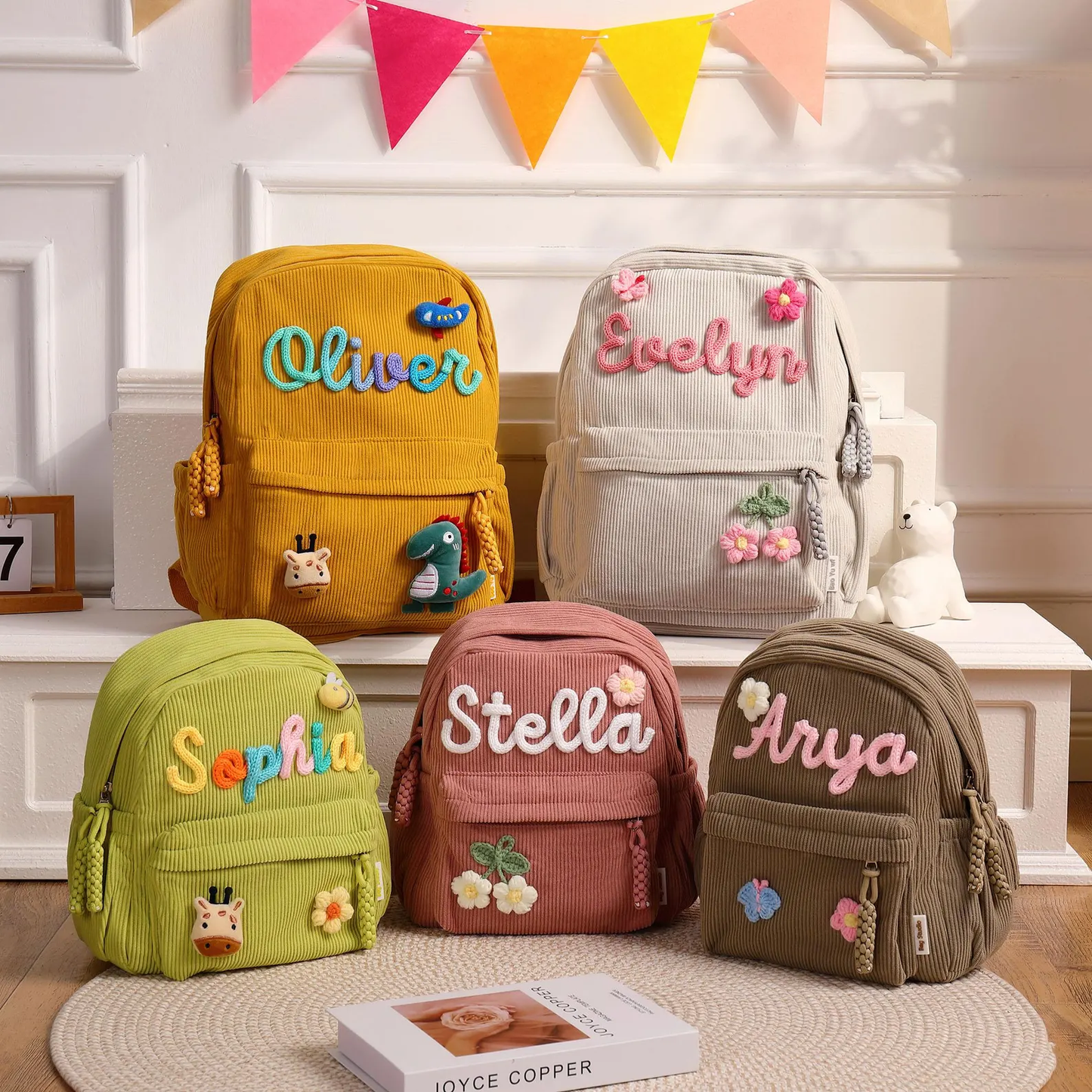 Personalisierter Kleinkind-Rucksack mit Namen