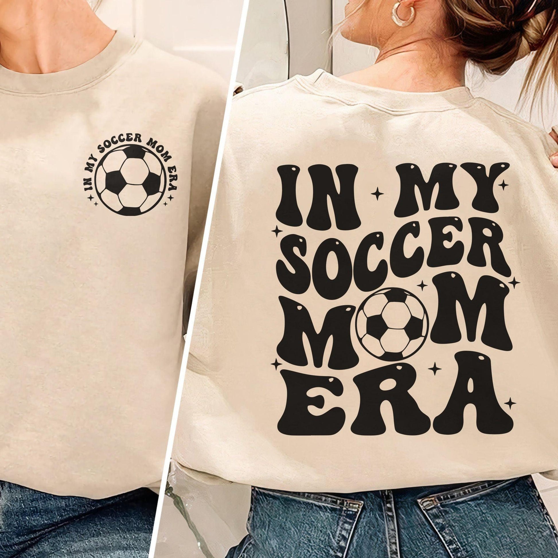 In My Soccer Mom Era Shirts and Sweatshirt and Shirts - Soccer Mom Gift - GiftHaus