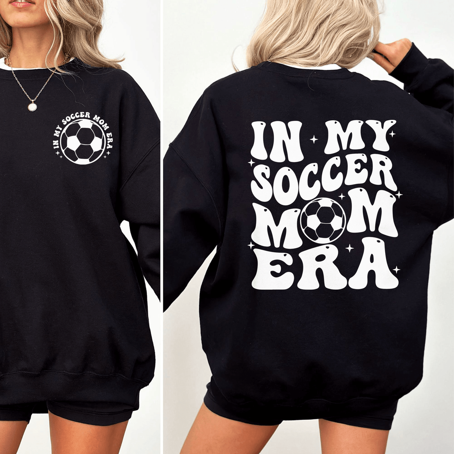 In My Soccer Mom Era Shirts and Sweatshirt and Shirts - Soccer Mom Gift - GiftHaus
