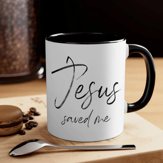 Jesus Rettete Mich - Inspirierende Tasse - Für Hoffnungsträger - GiftHaus