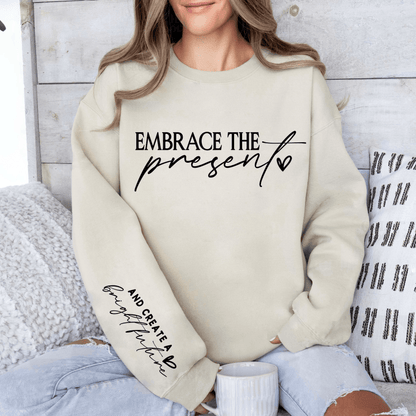 Jetzt Umarmen Sweatshirt – Inspirations-Pullover für den Alltag - GiftHaus