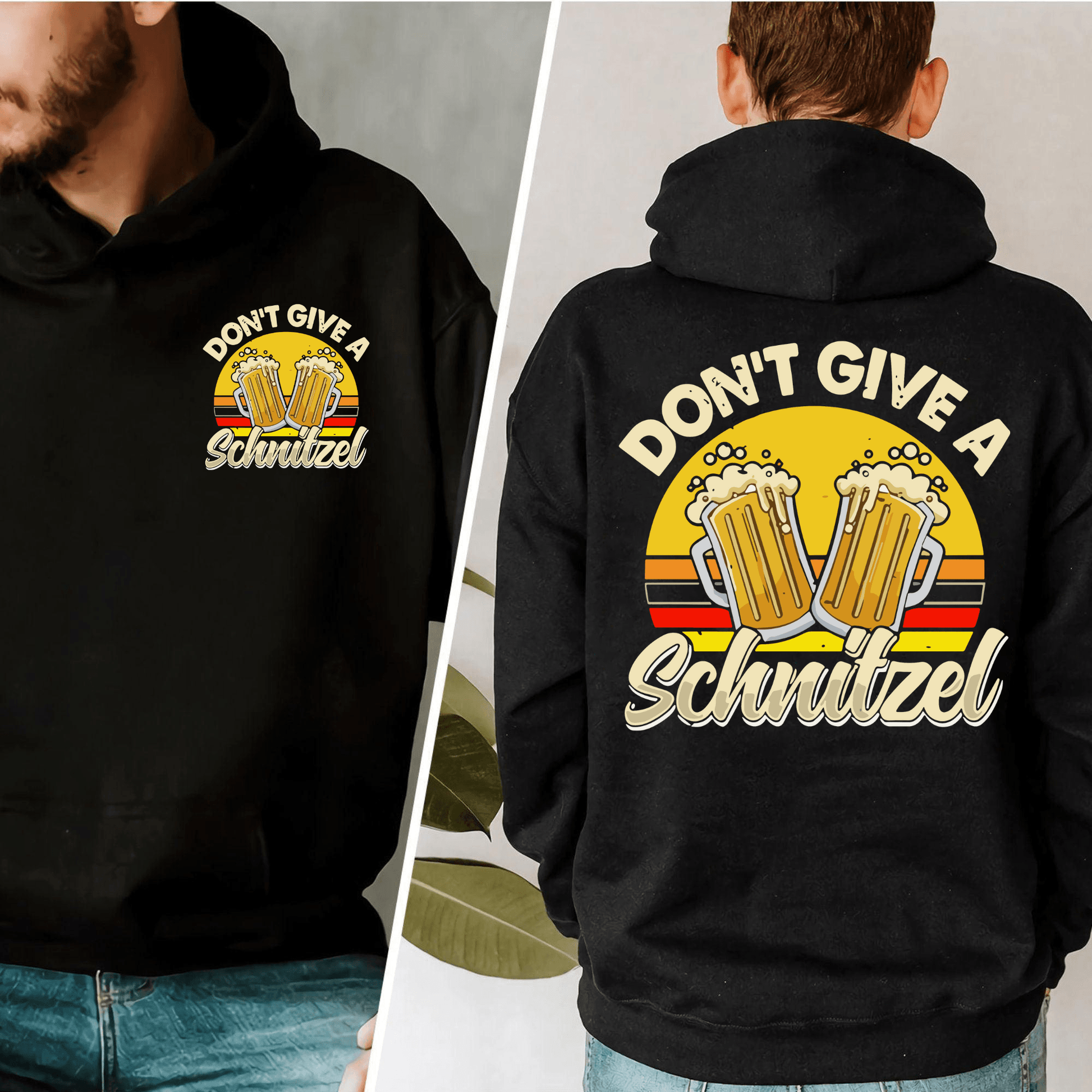 Kein Schnitzel Sorgen Sweatshirt - Geschenk für Bierliebhaber - GiftHaus