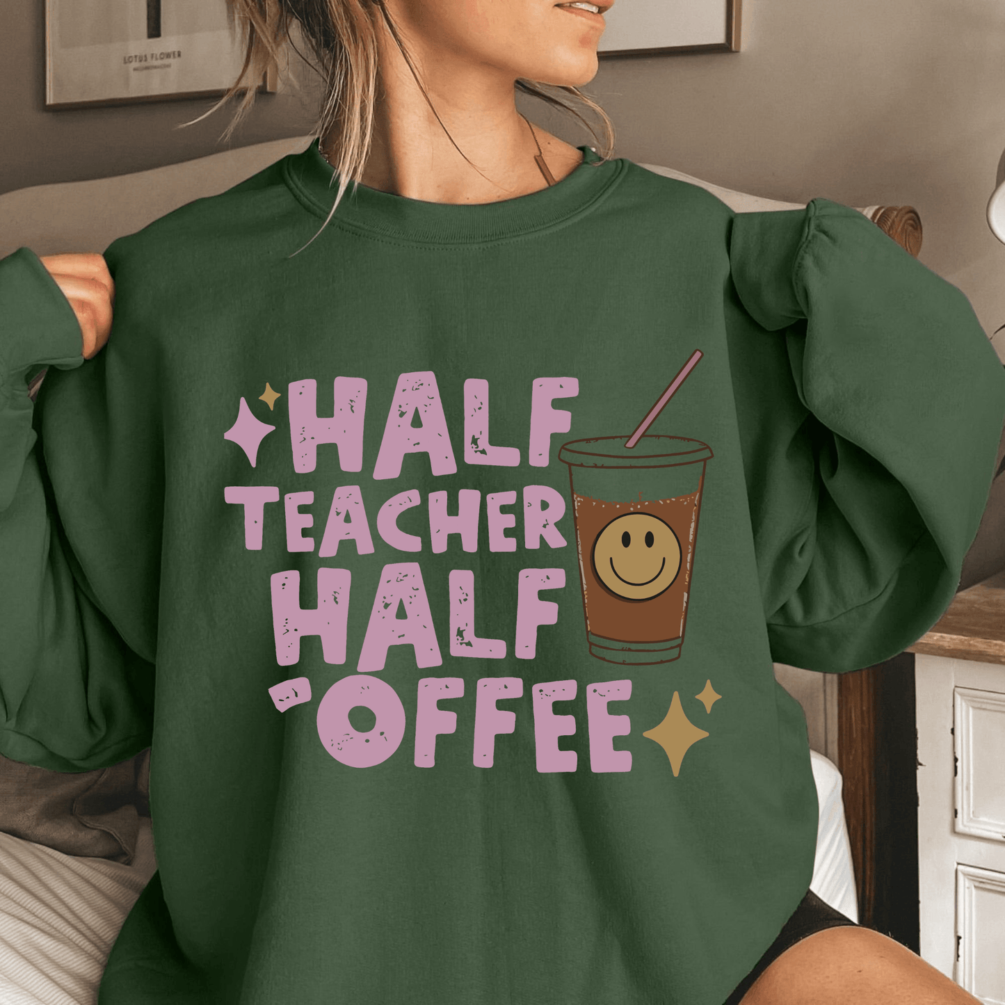 Lehrer-Kaffeeliebe Sweatshirt - Für Pädagogen mit Humor - GiftHaus