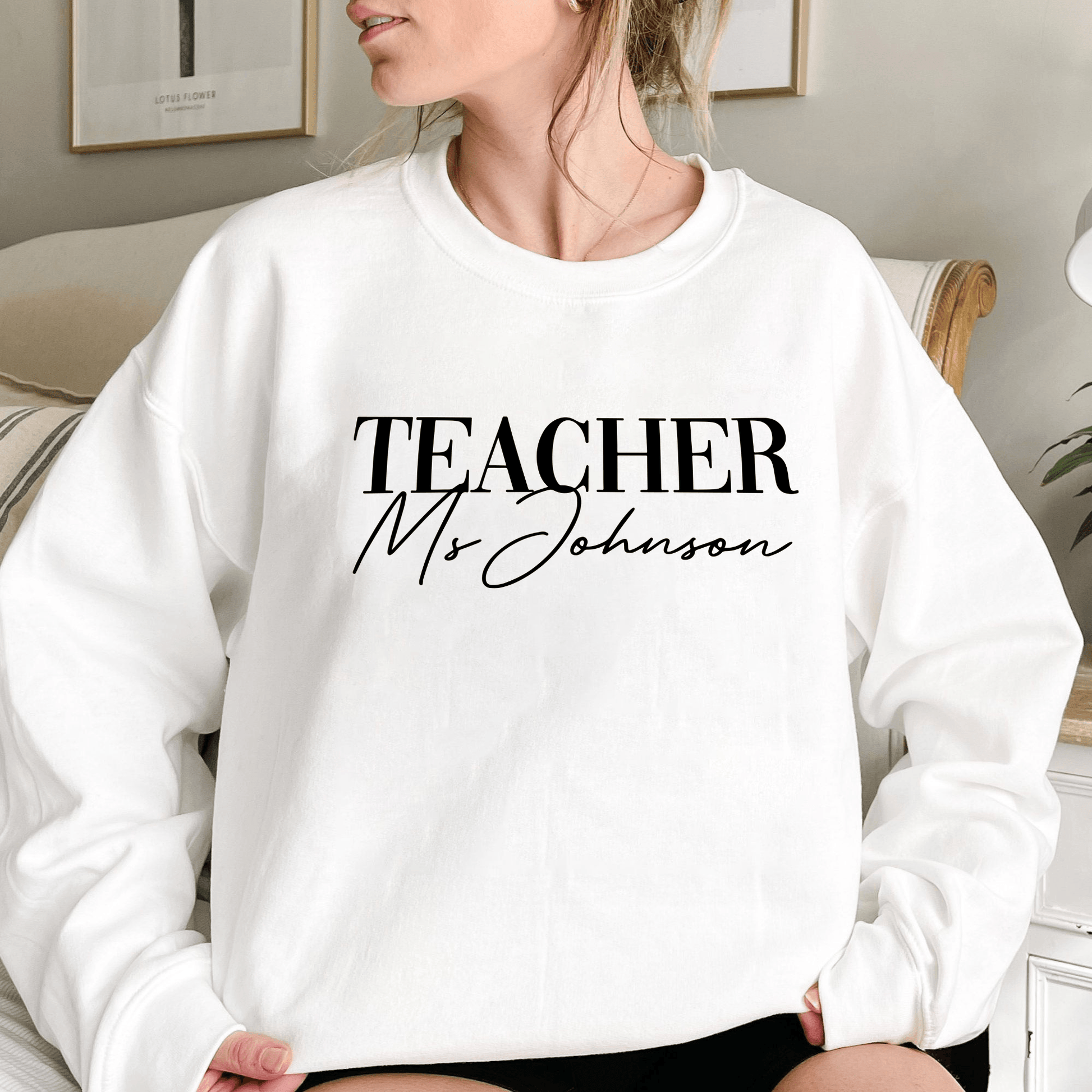 Lehrerstolz – Personalisiertes Sweatshirt - GiftHaus