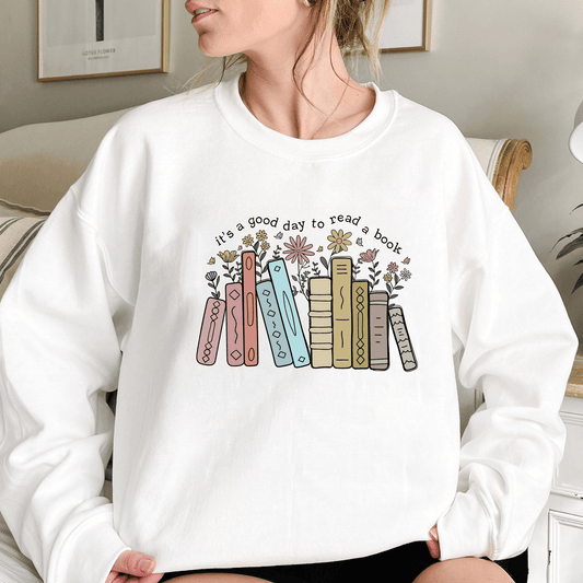 Lesefreude - Sweatshirt für Bücherwürmer - GiftHaus