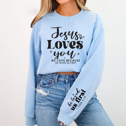 Liebe Verkünden Sweatshirt – Botschaft des Glaubens - GiftHaus