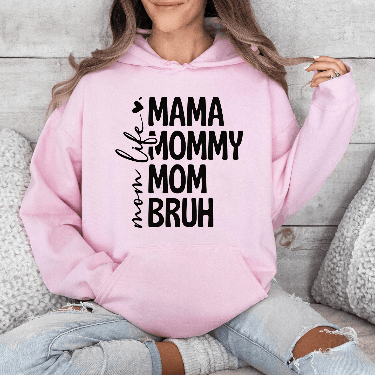 Lustiges Mama Sweatshirt - 'Mama Mommy Mom Bruh - GiftHaus