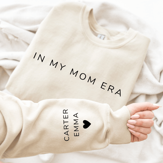 Mama Ära Hoodie mit Kindernamen - Geschenk für Mütter - GiftHaus