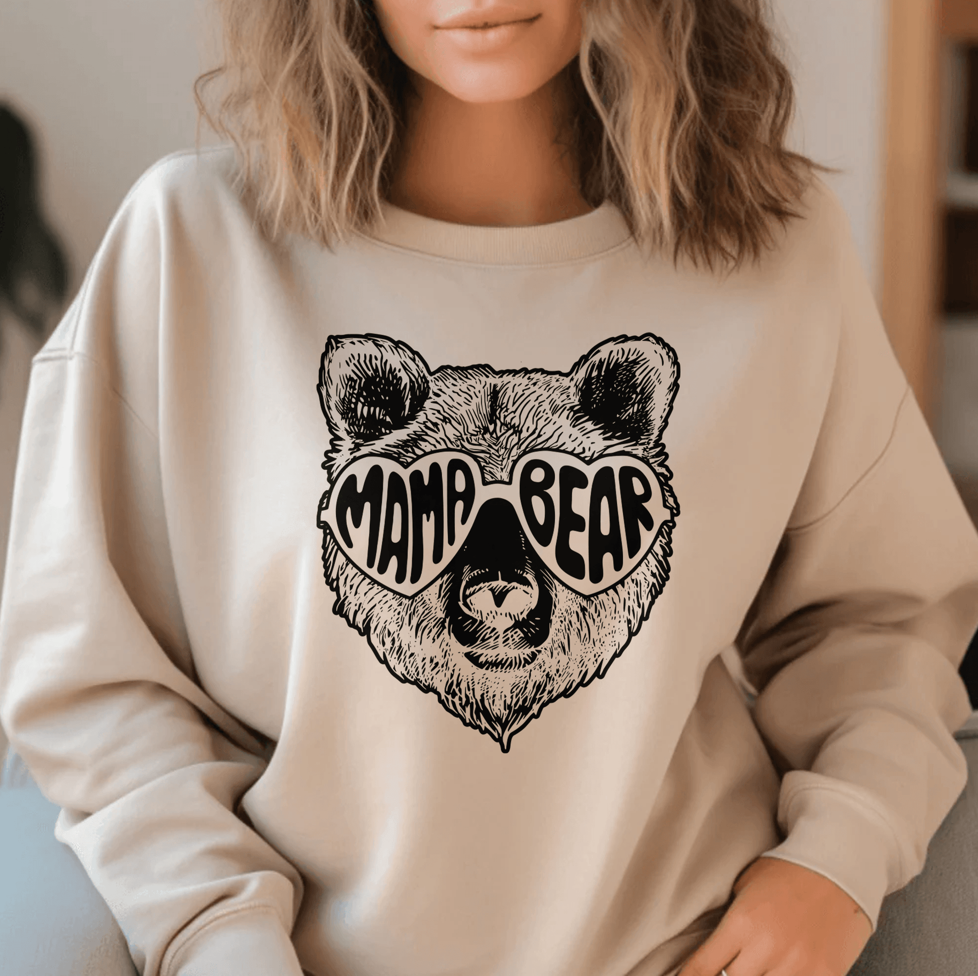 Mama Bär Sweatshirt – Muttertagsgeschenk - GiftHaus