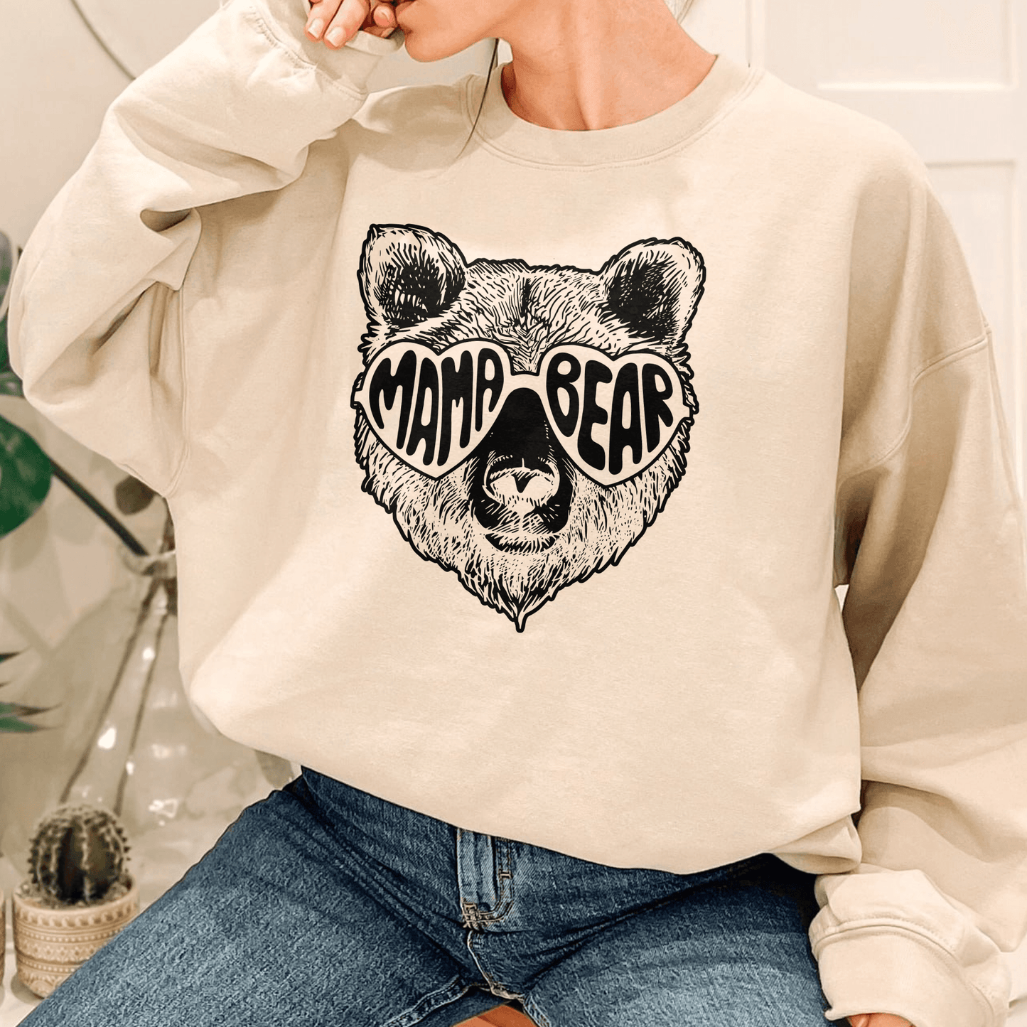 Mama Bär Sweatshirt – Muttertagsgeschenk - GiftHaus