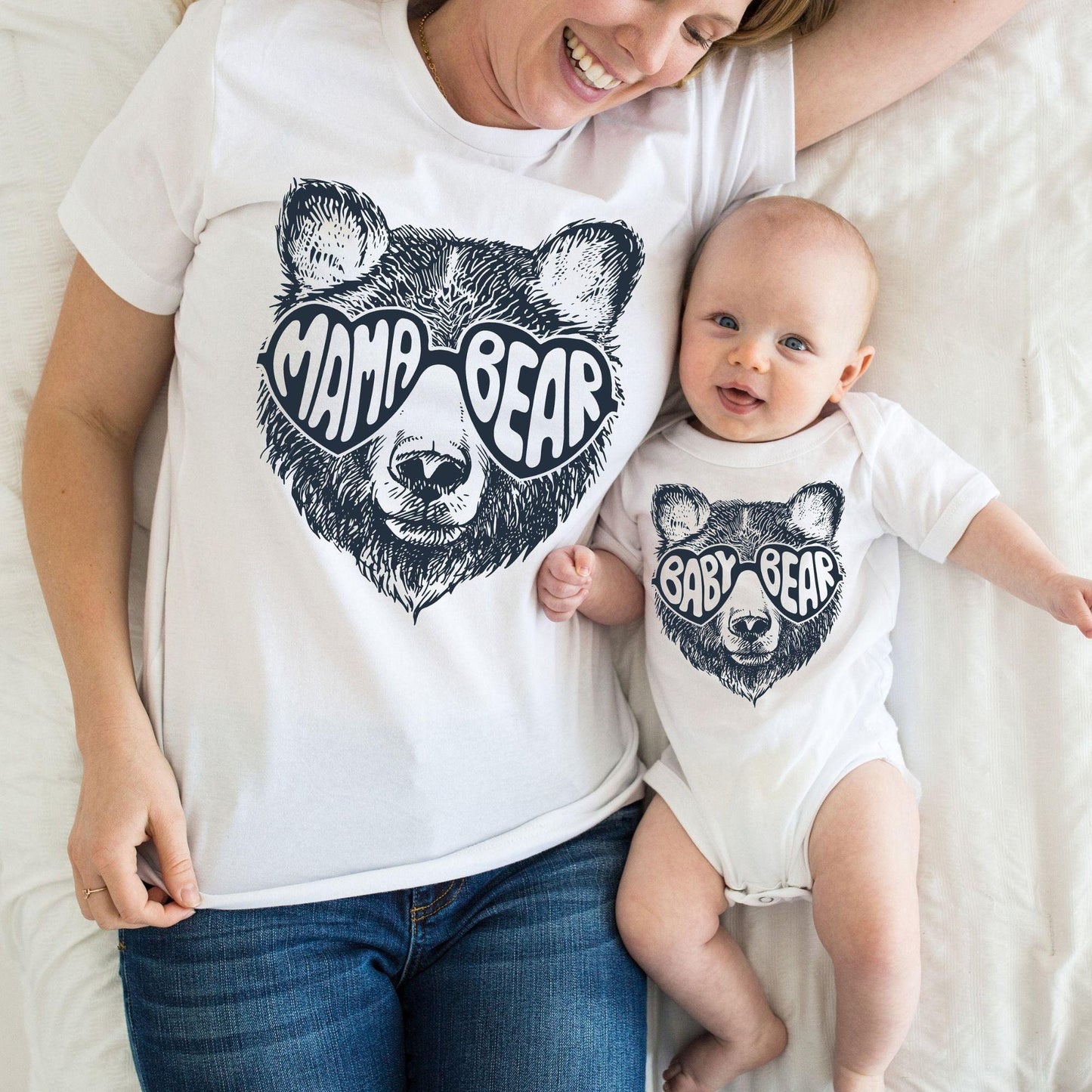Mama Bear Baby Bear Set - Geschenk für neue Mutter - GiftHaus