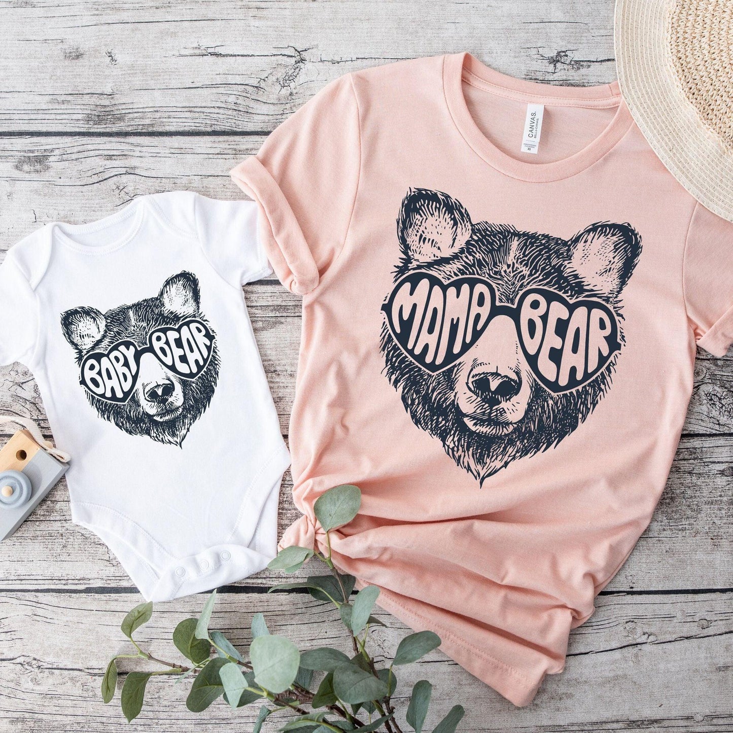 Mama Bear Baby Bear Set - Geschenk für neue Mutter - GiftHaus