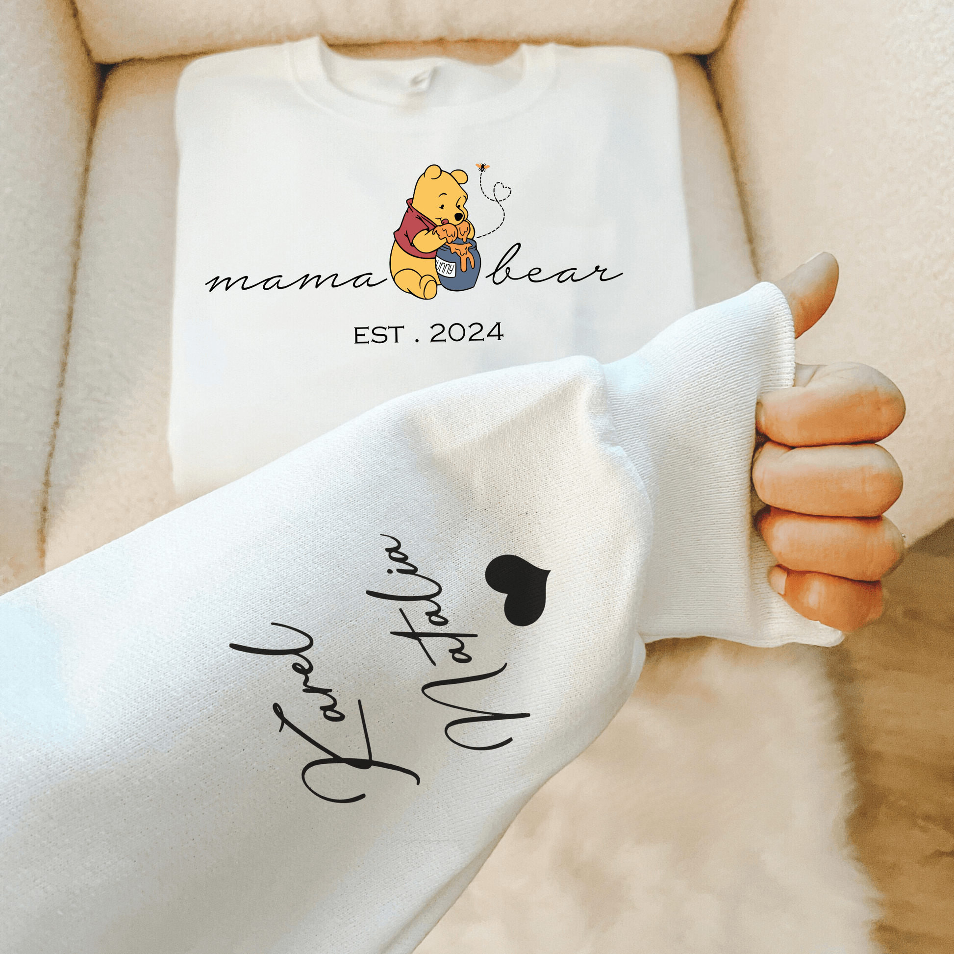 Mama Bear - Personalisiertes Familienliebe Design mit Ihrem Spezialjahr - GiftHaus
