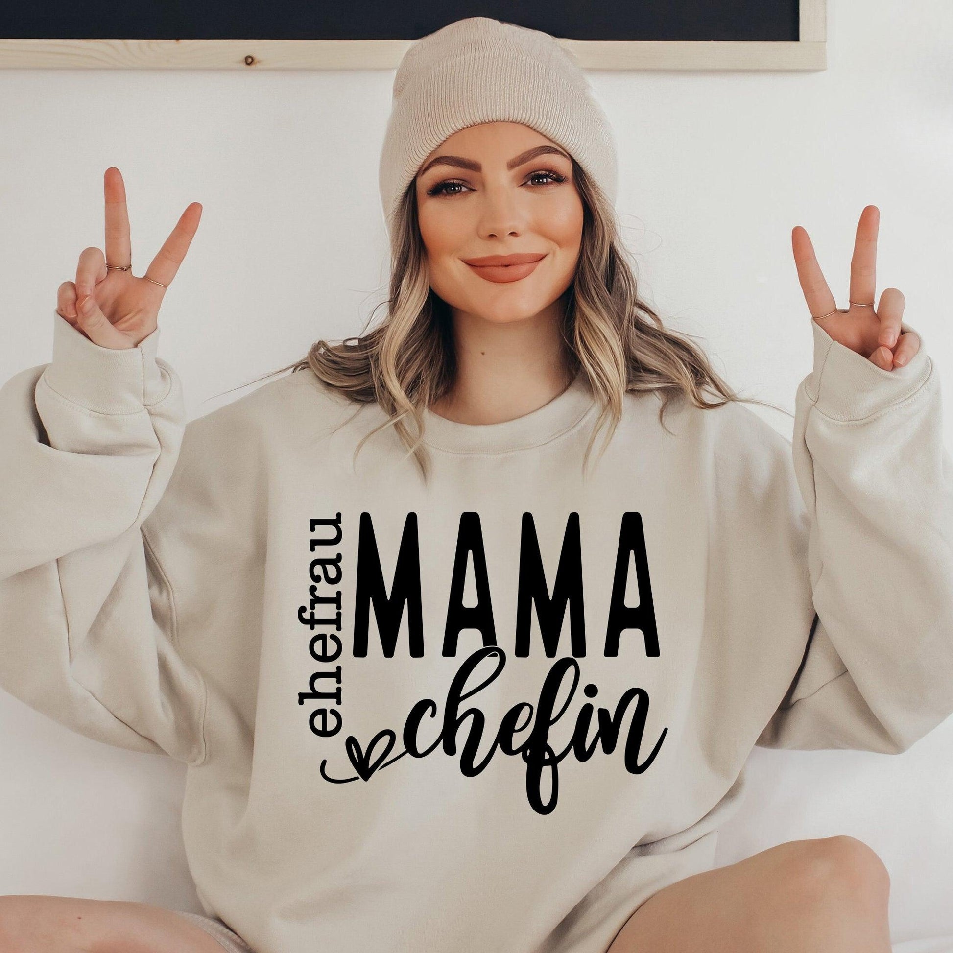 Mama Chefin Sweatshirt - Das perfekte Geschenk zum Muttertag - GiftHaus