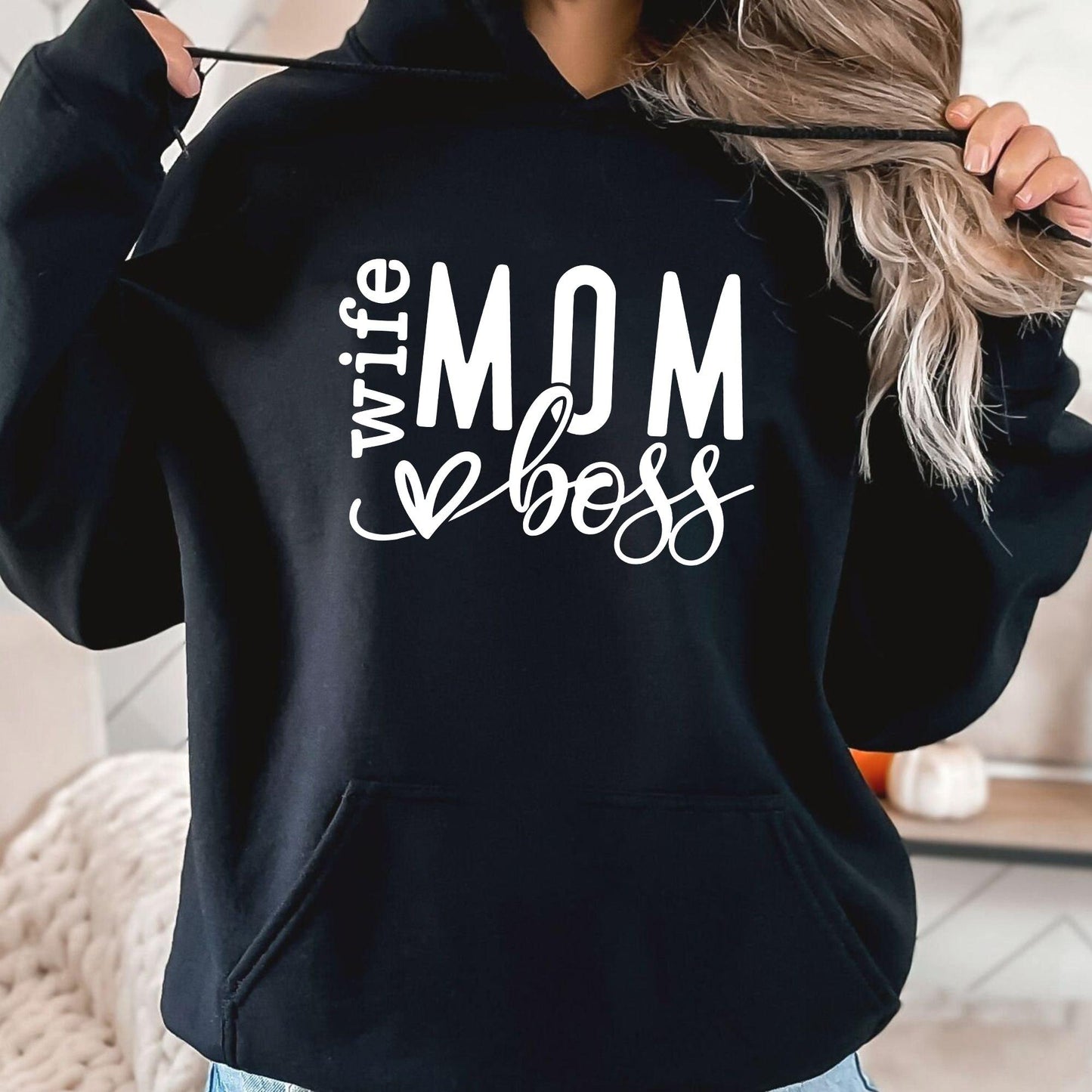 Mama Frau Boss Sweatshirt - Geschenk für Mama - GiftHaus