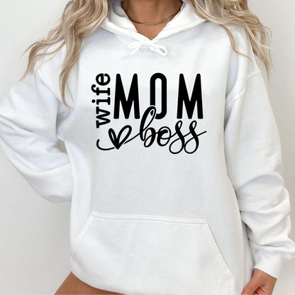 Mama Frau Boss Sweatshirt - Geschenk für Mama - GiftHaus