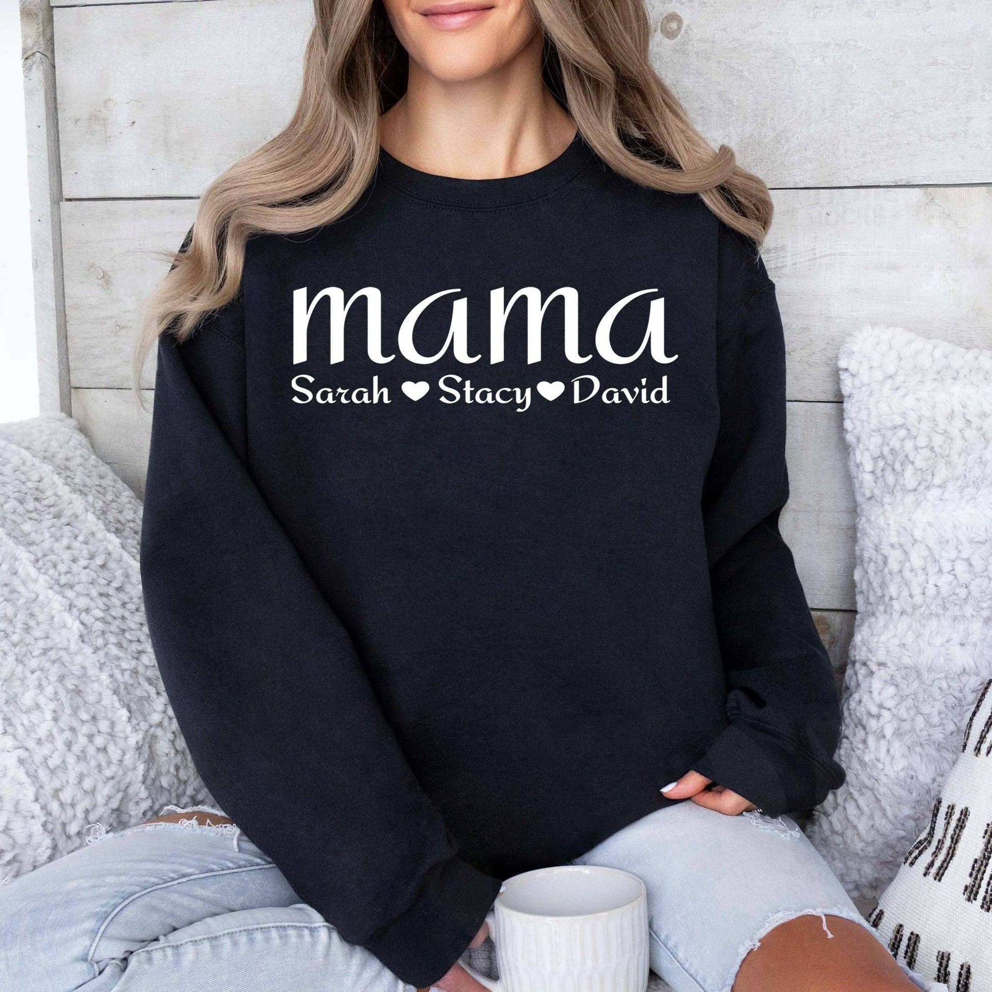 Mama-Liebe Personalisiertes Sweatshirt - GiftHaus