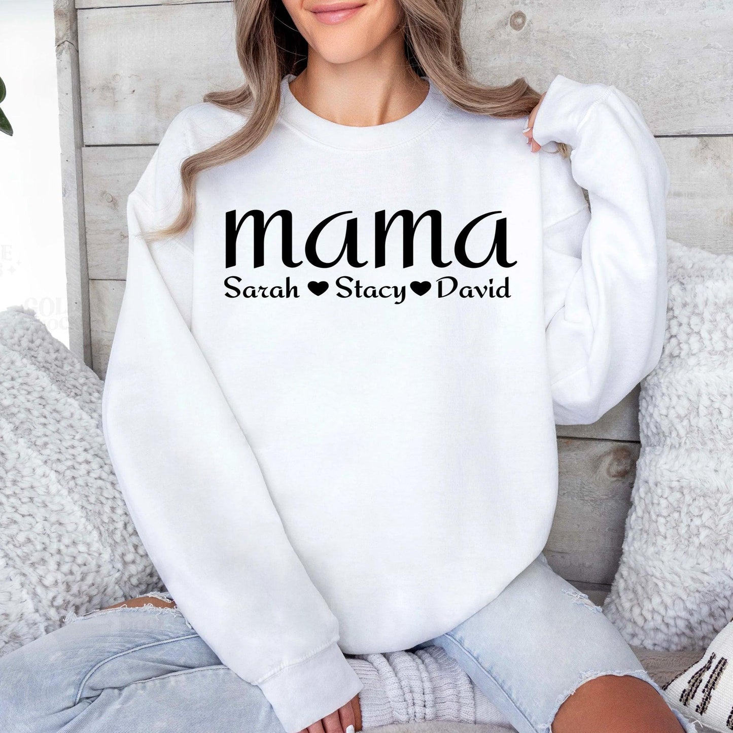 Mama-Liebe Personalisiertes Sweatshirt - GiftHaus