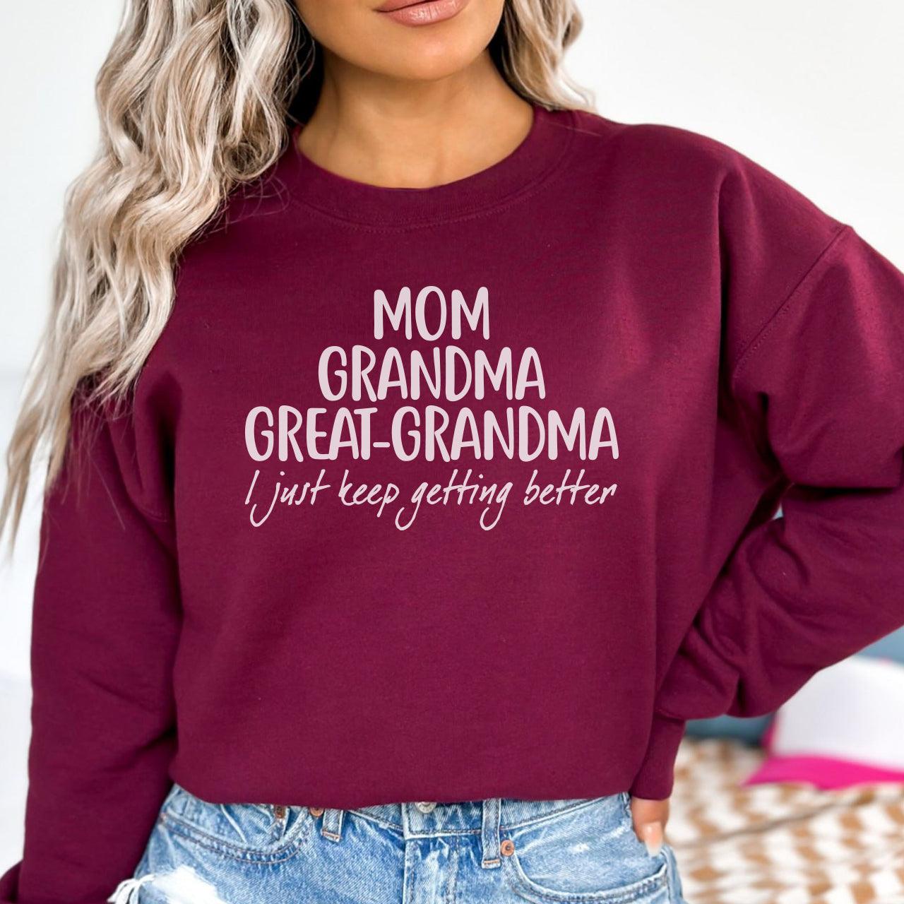 Mama Oma Urgroßmutter Sweatshirt - GiftHaus