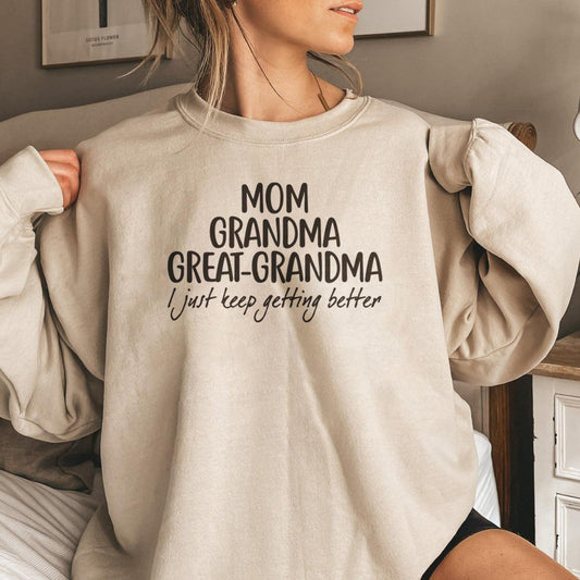 Mama Oma Urgroßmutter Sweatshirt - GiftHaus