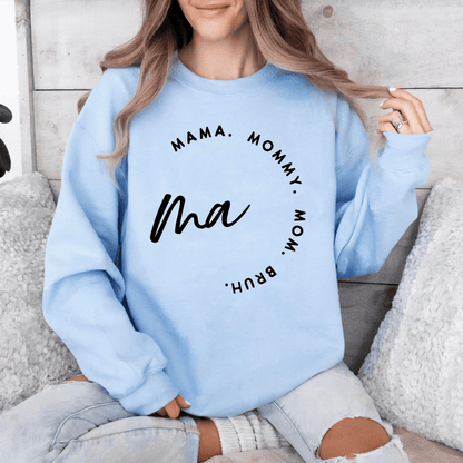 Mama Schriftzug Sweatshirt - Modern und Lässig - GiftHaus