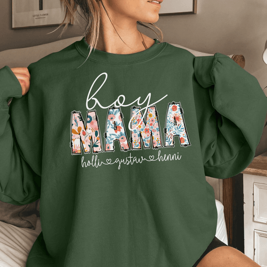 Mama von Helden - Persönliches 'Boy Mama' Shirt zum Muttertag - GiftHaus