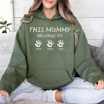 Mamas Liebe Manifest - Personalisiertes Familien Sweatshirt