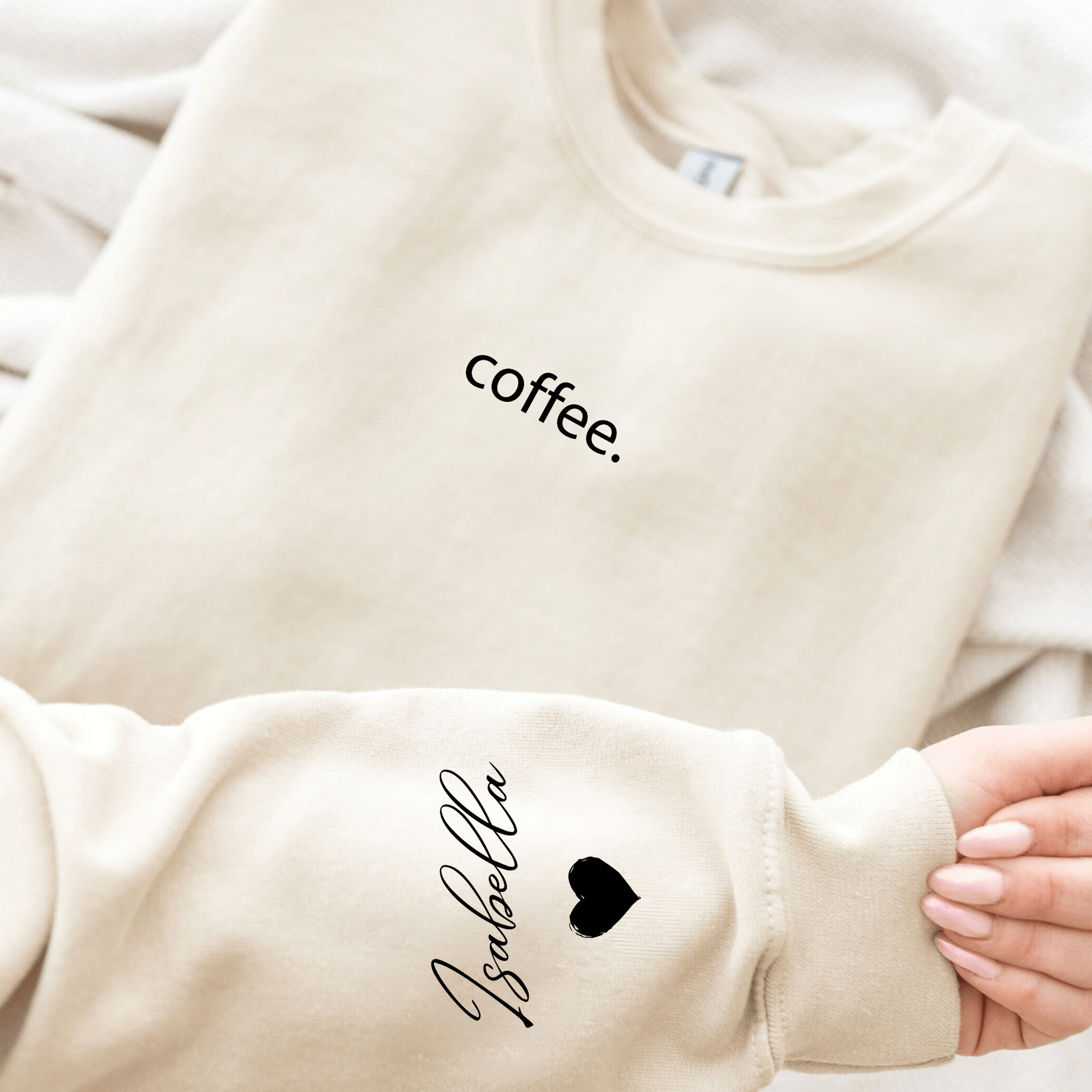 Mein Kaffee Personalisiertes Sweatshirt - Einfach individuell - GiftHaus