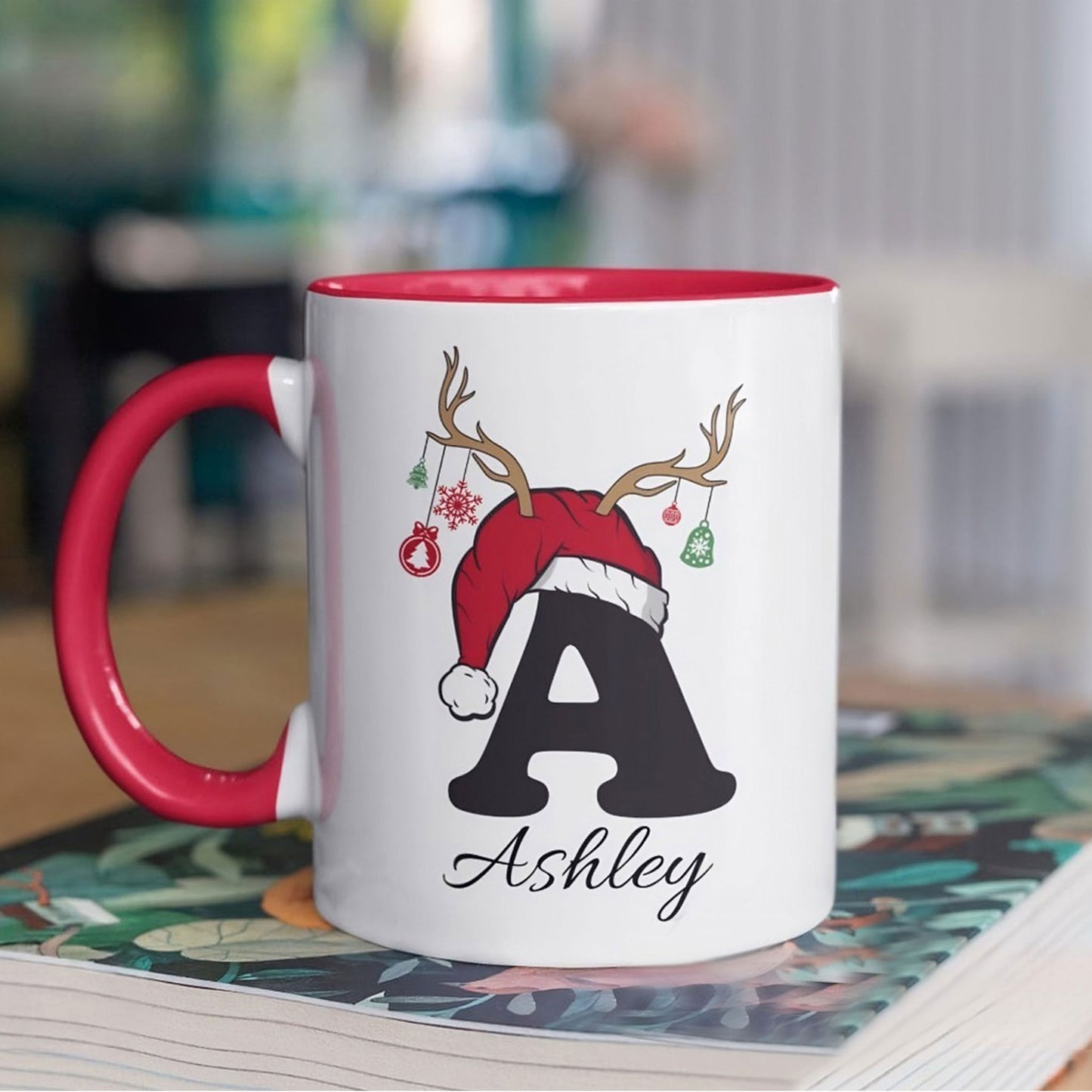 Personalisierte Weihnachts-Tasse mit Name – Perfektes Geschenk zu Weihnachten