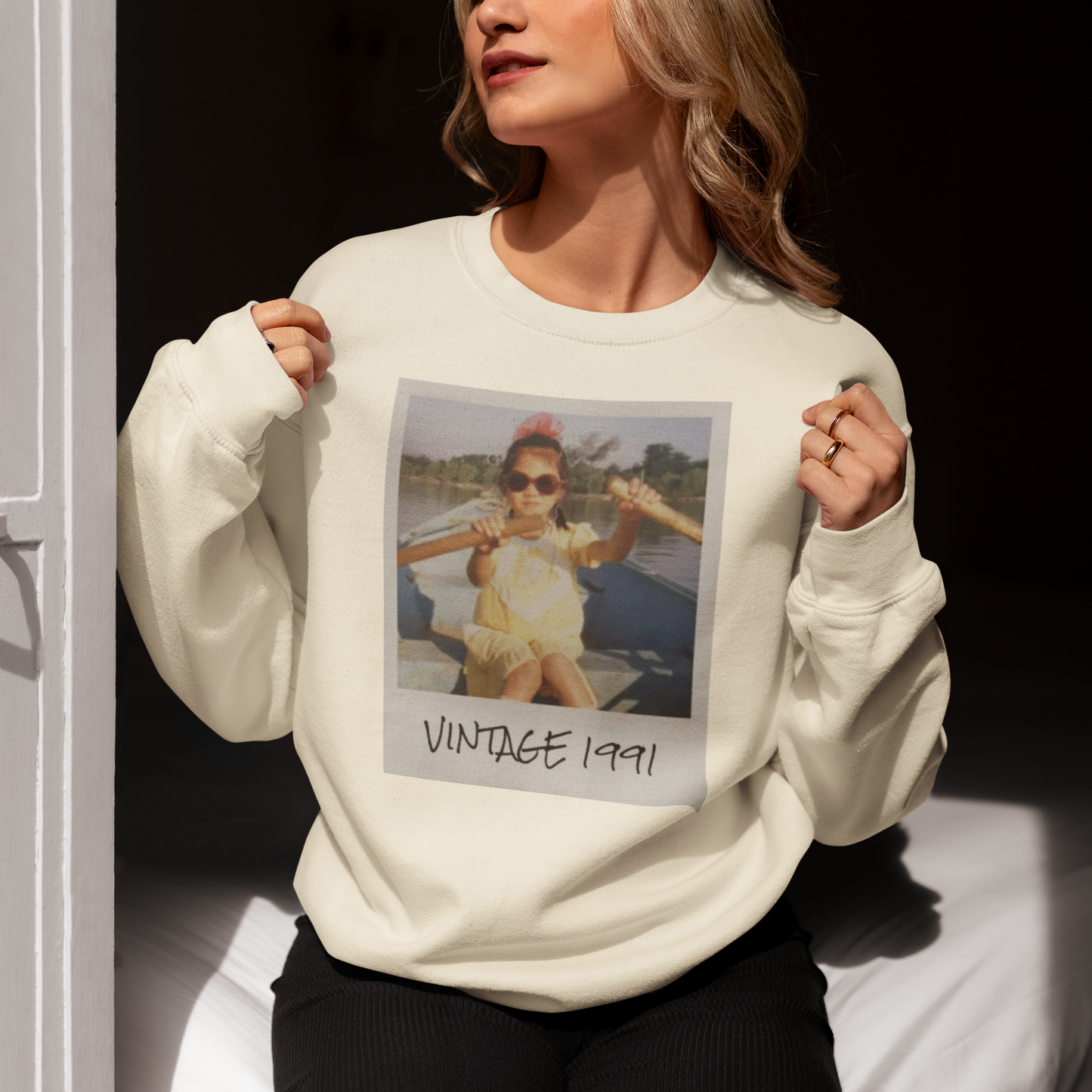 Personalized Vintage Photo and Year Shirt for Special Occasions
