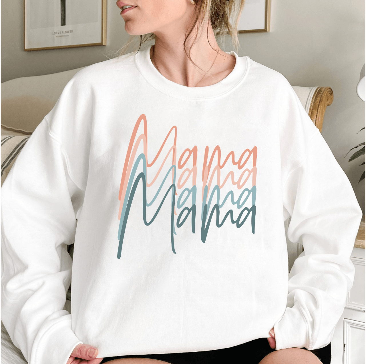 Modische Mama Sweatshirt - Das perfekte Geschenk für Mütter - GiftHaus