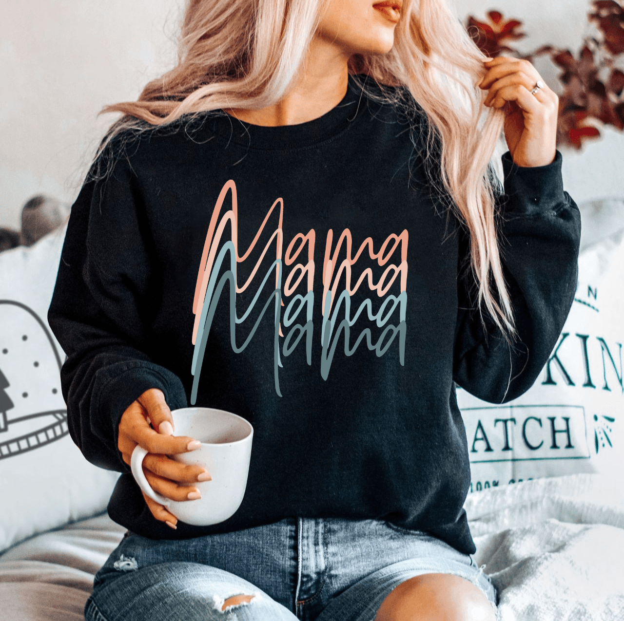 Modische Mama Sweatshirt - Das perfekte Geschenk für Mütter - GiftHaus