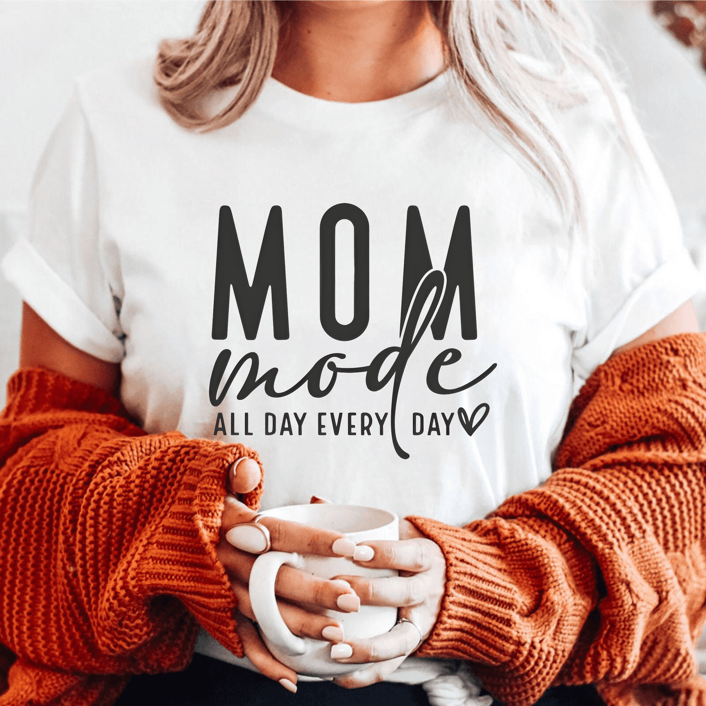 Mom Mode All Day Every Day Shirt - Perfect Mother's Day Gift - GiftHaus