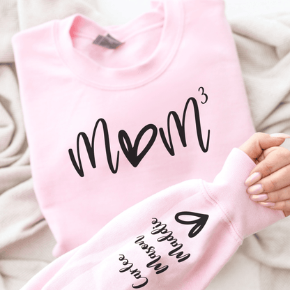 "Mom^N" Customizable Shirt: Personalize with Number of Kids & Names - Ideal Mother's Day Present - GiftHaus