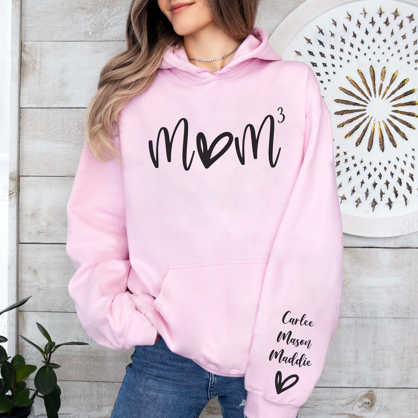 "Mom^N" Customizable Shirt: Personalize with Number of Kids & Names - Ideal Mother's Day Present