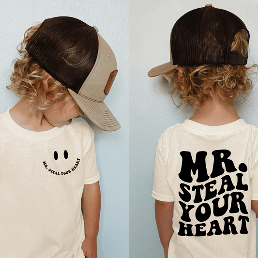 Mr. Steal Your Heart Shirt - Geschenk für Kinder - GiftHaus