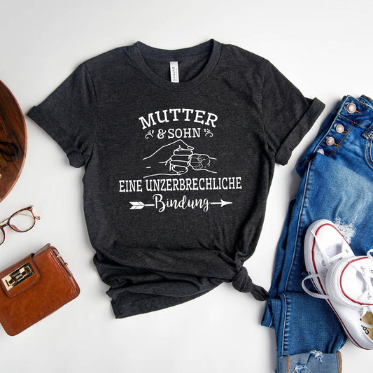 Mutter und Sohn eine unzerbrechliche Bindung Shirt - Geschenk für Mama - GiftHaus