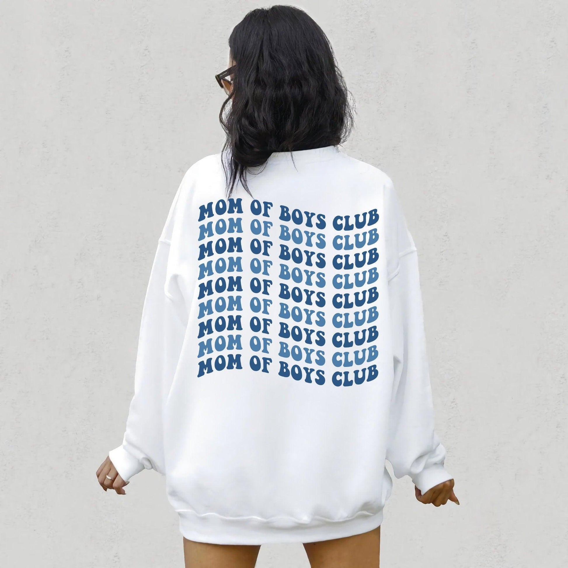 Mutter von Jungen Club Sweatshirt - GiftHaus