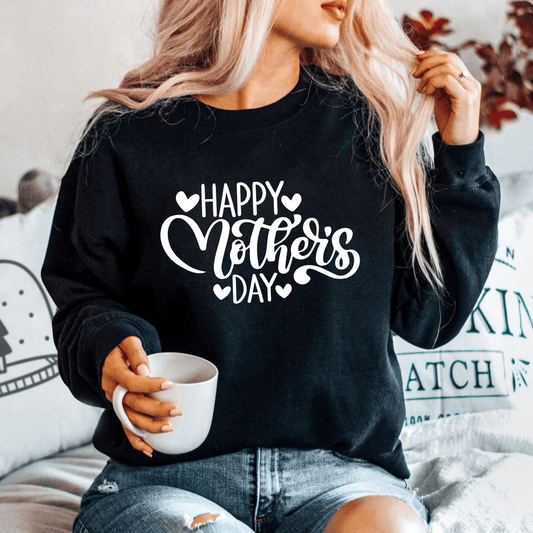 Muttertagsherz Sweatshirt - Geschenk für Mütter - GiftHaus