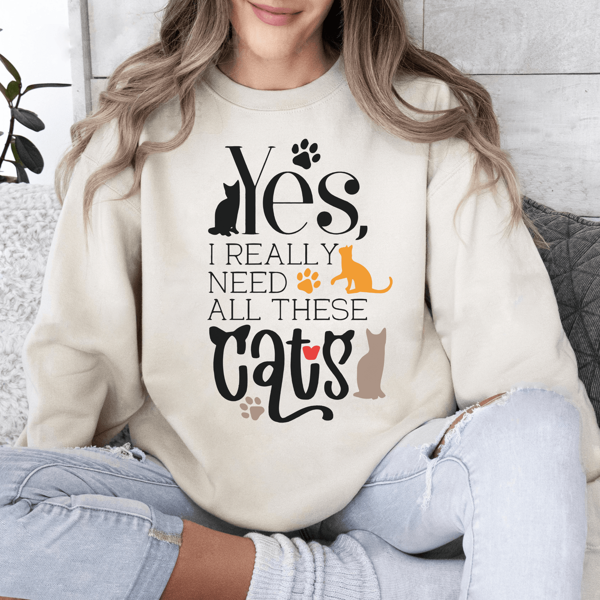 Of Course I Need All These Cats, Perfect for Cat Moms - GiftHaus